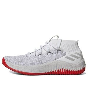 Size 13 - adidas Dame 4 Rose City Core White 2017 EXCELLENT CONDITION